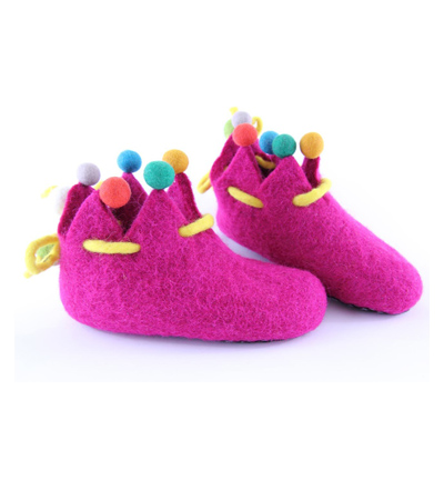 Nepali Felt Shoes